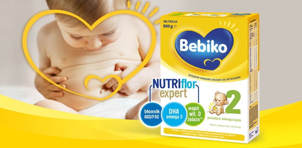 Darmowe próbki mleka Bebiko 2 NUTRIflor expert