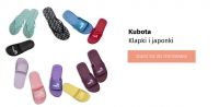 Klapki i japonki KUBOTA - przetestuj za darmo i wyraź opinie!